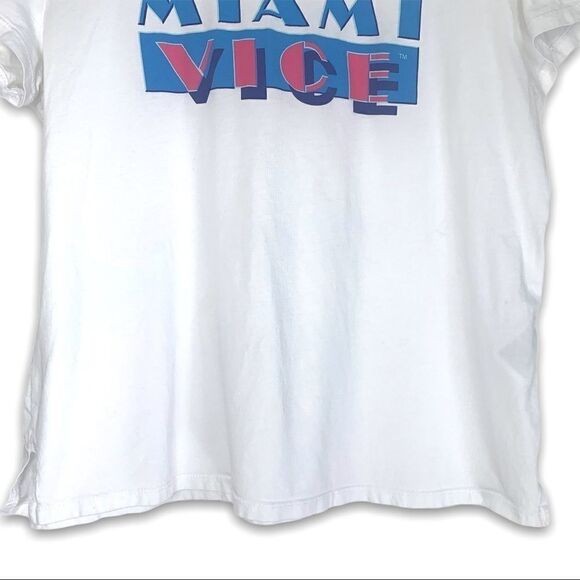 H&M Miami Vice Soft Cotton Jersey T Shirt - Picture 3 of 5